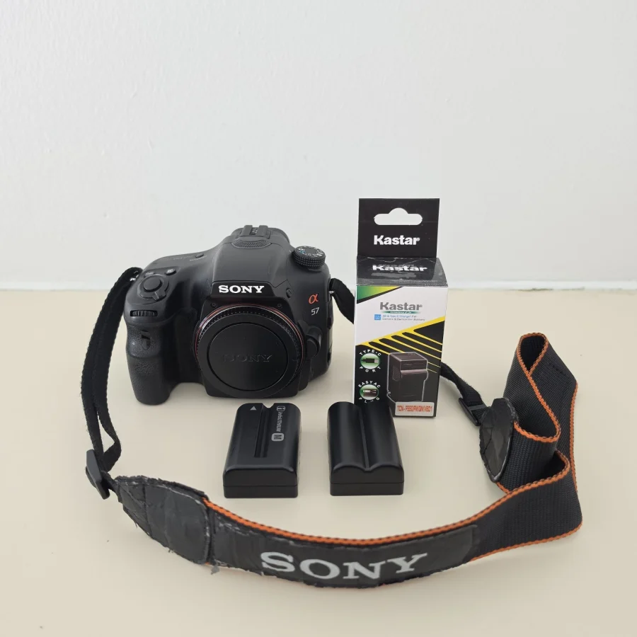 SONY Alpha 57 SLT-A57 16.1MP SLR Digital Camera Body Only - Black