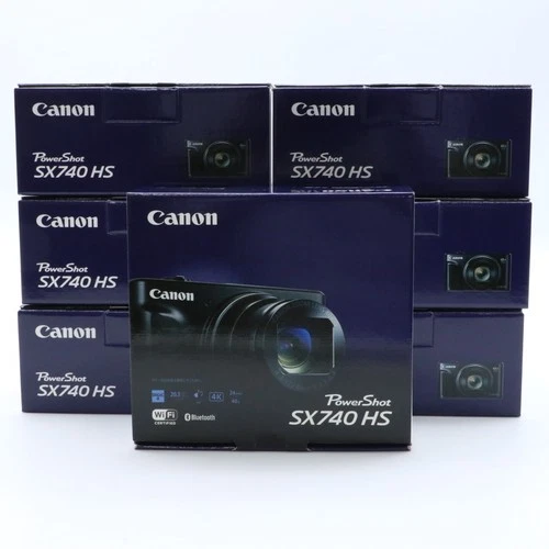 Canon PowerShot SX740 HS Silver Compact Digital Camera [New] #8253