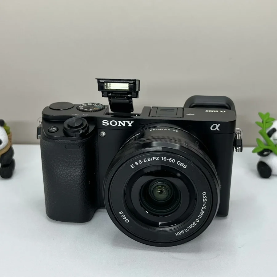 Sony Alpha a6000 24.3MP Mirrorless Digital Camera w/16-50mm OSS Lens English