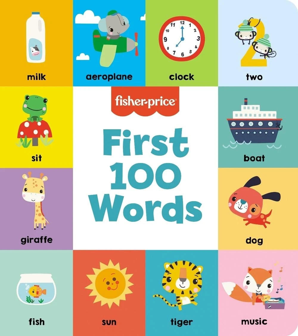 First 100 Words Board Book