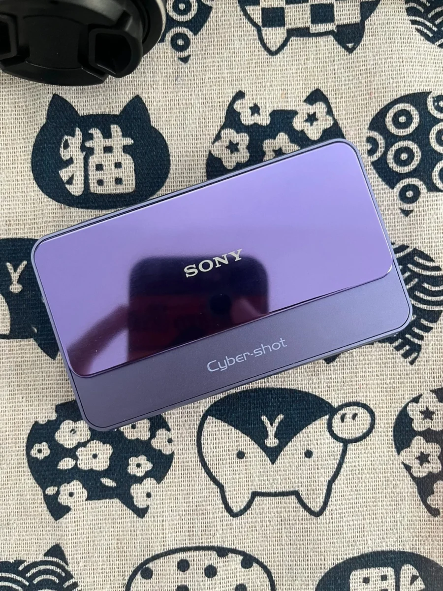SONY DSC-T110 Digital Camera 16.1MP Cyber Shot 4x Optical Zoom - Purple